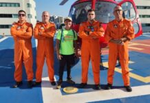 Em voo contra o tempo, bombeiros do RJ transportam paciente que estava há nove anos na fila por um rim