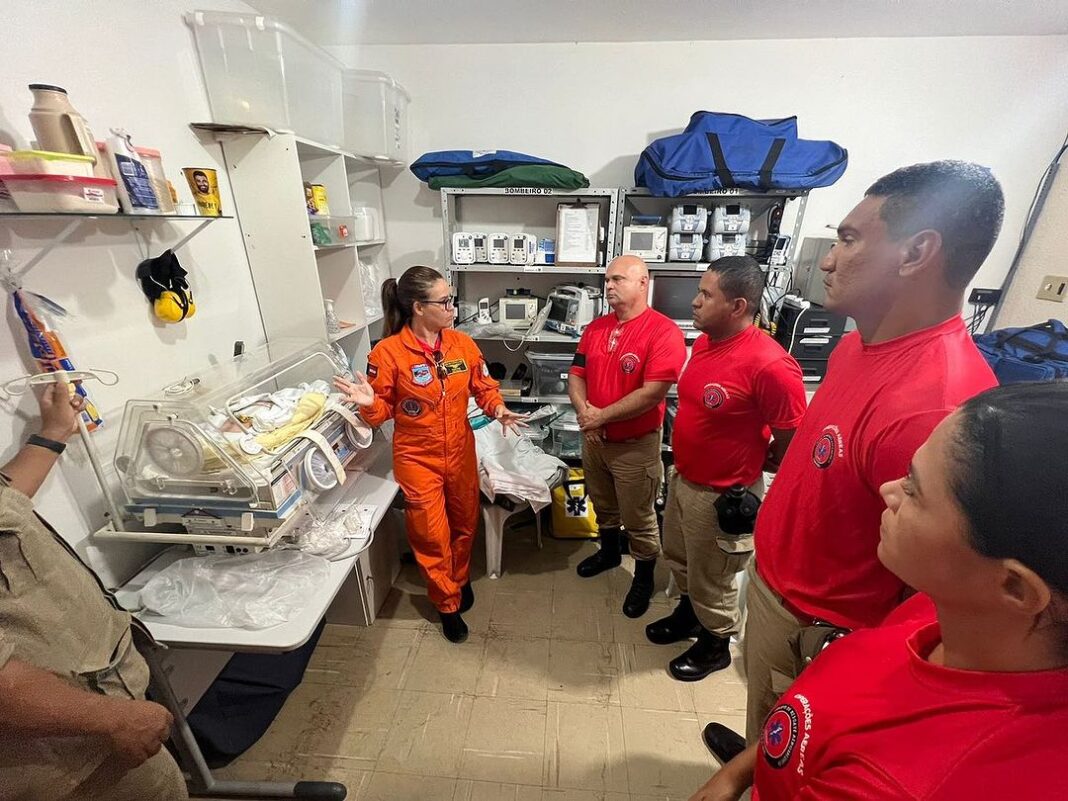 Corpo de Bombeiros da Paraíba capacita profissionais de saúde para operações aeromédicas
