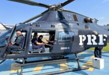Helicóptero da PRF agiliza a captação e o transporte de órgãos vitais em São Paulo