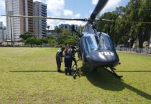 Bebê se afoga em banheira e é resgatada pelo SAMU e por helicóptero da PRF, em Pernambuco