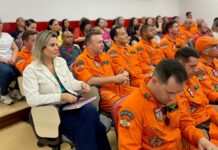 Batalhão de Operações Aéreas do CBMSC realiza a 2ª Jornada de Segurança Operacional