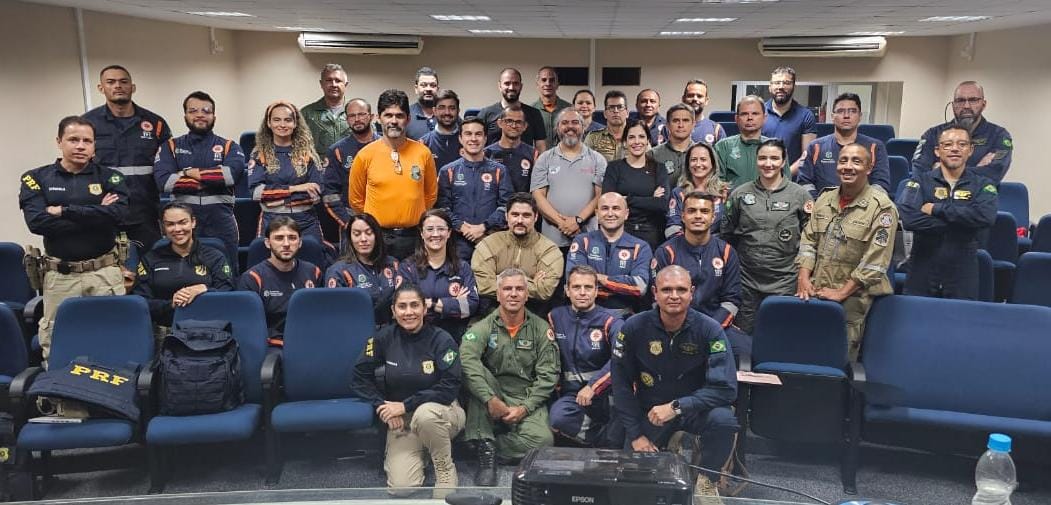 PRF realiza 4º Curso de Operador de Suporte Médico em Fortaleza, CE