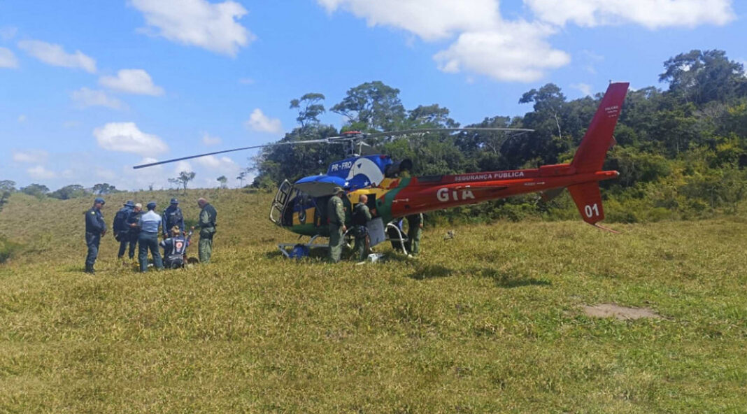 Homem é resgatado após sofrer AVC e ficar quatro dias em área de mata na região de Laranjeiras, Sergipe