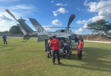CIOPAER realiza transporte aeromédico de vítima de descarga elétrica em Varjota, CE