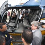 Segundo helicóptero doado pela PRF é entregue ao Governo da Paraíba