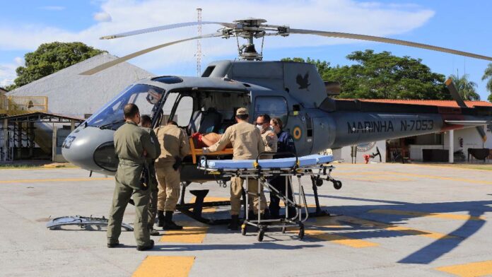 Governo do Mato Grosso do Sul e Marinha selam cooperação para operações aeromédicas. Fotos: Saul Schramm