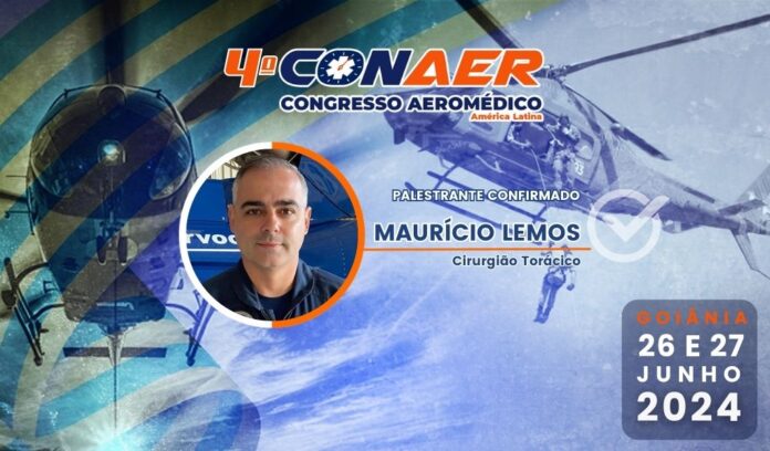 Hemotransfusão no APH aeromédico será tema de palestra no 4º CONAER