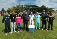 Captação inédita de pulmão, fígado e rins realizada em São Pedro mobiliza helicóptero da PRF Captação inédita de pulmão, fígado e rins em São Pedro mobiliza helicóptero da PRF