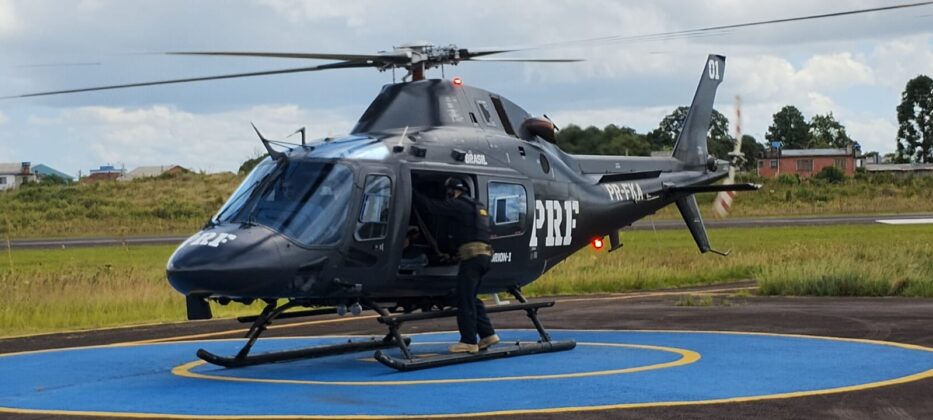 PRF e SAMU Regional de Caxias do Sul realizam transporte aerom&eacute;dico in&eacute;dito.