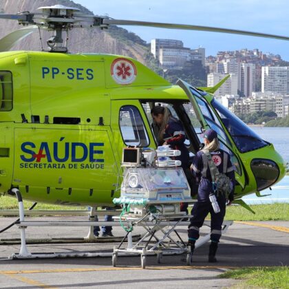 Em pouco mais de 3 anos, SOAer do RJ se destaca no transporte de órgãos e de pacientes pediátricos