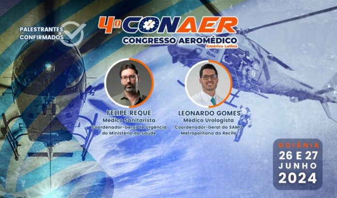 SUS e Operações Aeromédicas: financiamento e regulamentação será tema de painel no 4º CONAER SUS e Operações Aeromédicas: financiamento e regulamentação será tema de painel no 4º CONAER