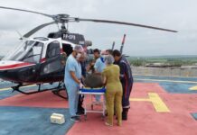 Programa Coração Paraibano realiza transporte aeromédico e salva vida de paciente infartado Programa Coração Paraibano realiza transporte aeromédico e salva vida de paciente infartado