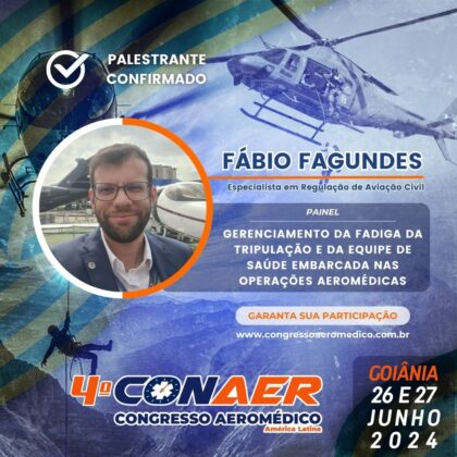 Gerenciamento da fadiga da tripulação e da equipe de saúde embarcada nas operações aeromédicas