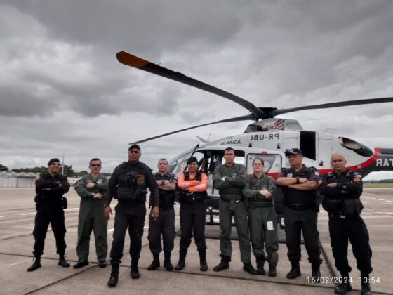 PM de S&atilde;o Paulo ferido por arma de fogo no Rio de Janeiro &eacute; resgatado e transportando para S&atilde;o Paulo