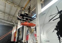 Equipes de operações aéreas do Amazonas treinam em nova plataforma de simulação de rapel