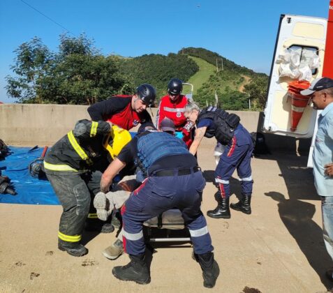 Equipe aerom&eacute;dica do SAER/SARASUL atende dois pacientes no mesmo dia
