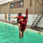 Marinha treina bombeiros militares do Grupamento de Operações Aéreas Rio de Janeiro