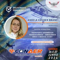 Transporte Aeromédico Transoceânico será tema de palestra internacional no 4º CONAER