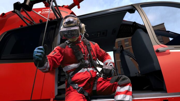Conheça o simulador de guincho de resgate para helicópteros Airbus mais moderno do mundo