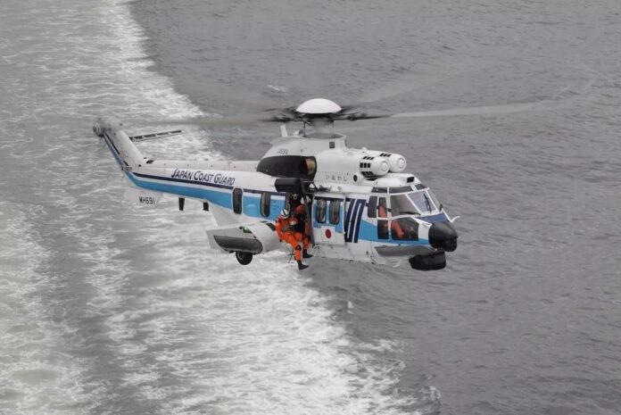 Guarda Costeira do Japão adiciona mais três H225 Super Puma em sua frota