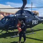 PRF resgata 11 pessoas vítimas das fortes chuvas no estado do RN em ação integrada com a SESED