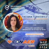 Operações aeromédicas integradas no estado de Goiás será tema de painel no 4º CONAER
