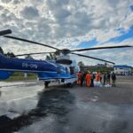 Omni Táxi Aéreo disponibilizou helicópteros para o Rio Grande do Sul.