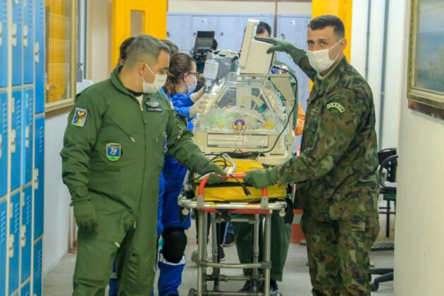 FAB, FN-SUS, CBMRO e SAMU participam da maior opera&ccedil;&atilde;o de evacua&ccedil;&atilde;o aerom&eacute;dica do RS