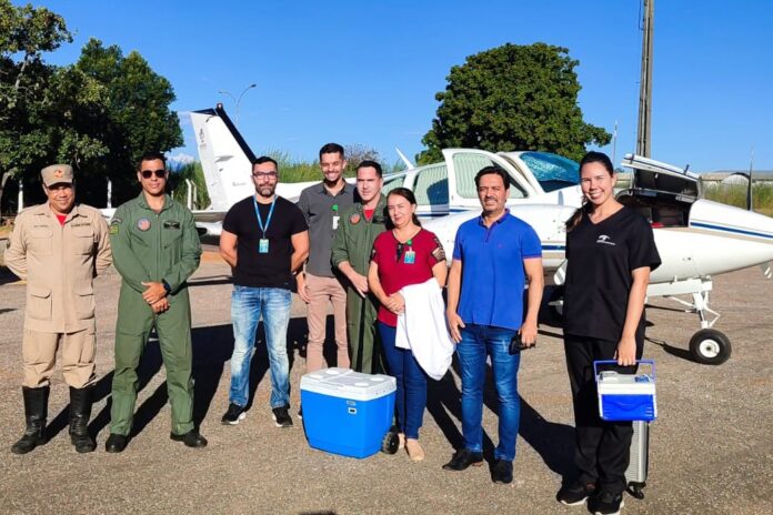 Avião da Assembleia Legislativa de Goiás realiza seu primeiro transporte de órgãos no estado