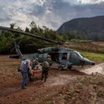 FAB realiza transporte aeromédico de gestante ilhada no Rio Grande do Sul