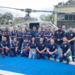 Serra Catarinense terá serviço aeromédico inédito durante a temporada de inverno. Foto: BAPM.