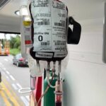 Equipe aeromédica de Blumenau realiza a primeira transfusão emergencial de sangue na cena.