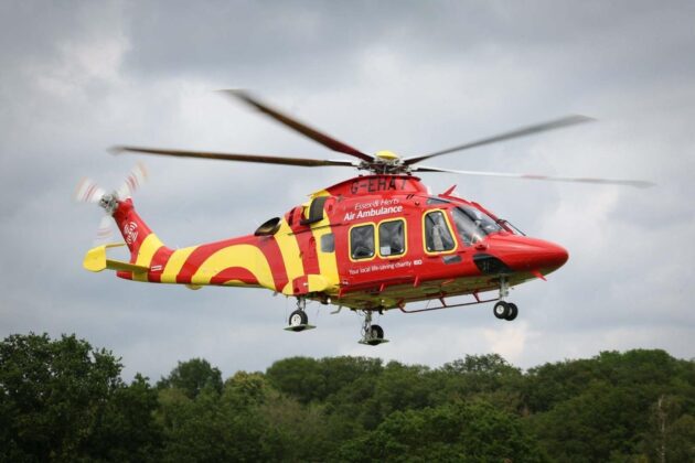 Operadora aerom&eacute;dica inglesa adquire o segundo AW169 com dinheiro de doa&ccedil;&otilde;es