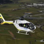 Na França, 63 helicópteros são operados em nome do SAMU