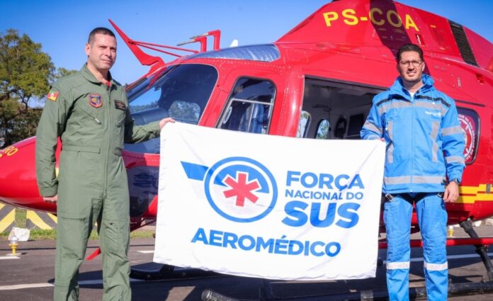 Porto Alegre terá serviço de aeromédico de forma permanente