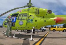 Helicóptero da Secretaria de Saúde do Rio de Janeiro transportou 600 órgãos em três anos de atividade Helicóptero da Secretaria de Saúde do Rio de Janeiro transportou 600 órgãos em três anos de atividade