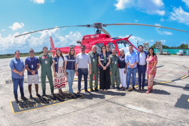 Governo de Sergipe inicia tratativas para amplia&ccedil;&atilde;o do servi&ccedil;o aerom&eacute;dico. Foto: Mario Sousa.