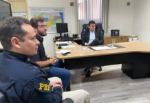 PRF e Secretaria de Saúde da Paraíba unem forças para fortalecer o atendimento médico nas rodovias federais PRF e Secretaria de Saúde da Paraíba unem forças para fortalecer o atendimento médico nas rodovias federais