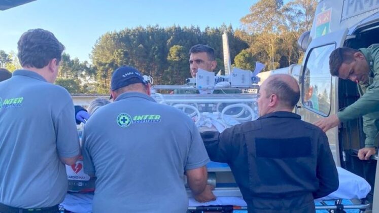 Opera&ccedil;&atilde;o aerom&eacute;dica da Pol&iacute;cia Militar e do SAMU salva rec&eacute;m-nascido em estado grave