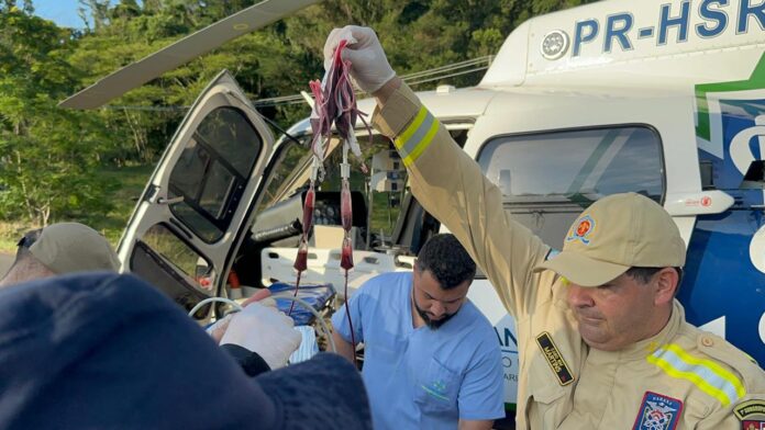 Em quase 8 anos de operações aeromédicas, a Base do SAMU de Maringá atendeu 5 mil ocorrências. Em quase 8 anos de operações aeromédicas, a Base do SAMU de Maringá atendeu 5 mil ocorrências.