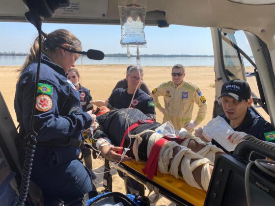 Em quase 8 anos de opera&ccedil;&otilde;es aerom&eacute;dicas, a Base do SAMU de Maring&aacute; atendeu 5 mil ocorr&ecirc;ncias.