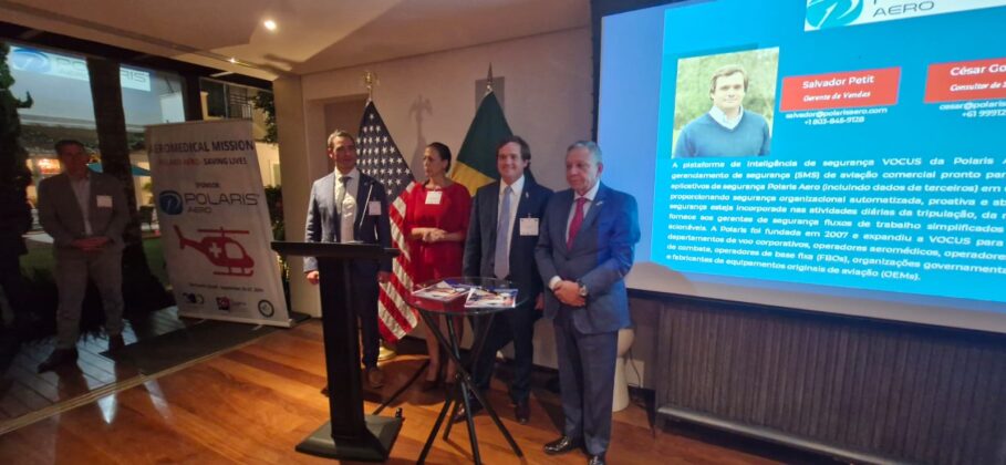 ABOA e POLARIS AERO unem forças para aprimorar a segurança em operações aeromédicas