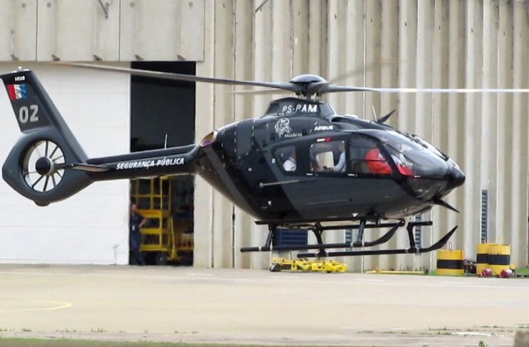 Assembleia Legislativa de Alagoas aprova projeto que cria autarquia para gerir a aviação do estado H135 da Segurança Pública de Alagoas está em fase final para entrega oficial.. Foto: @gabrielll_ spotter.