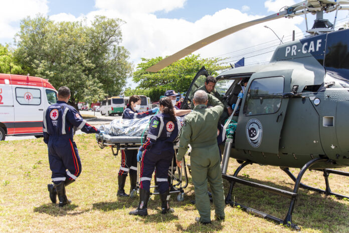 Serviço aeromédico de Sergipe se consolida com mais de 200 atendimentos em um ano e cinco mesesFotos: Ascom SES | Secom.