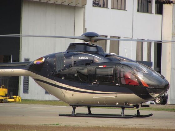 Novo H135 da Secretaria de Defesa Social de Pernambuco dever&aacute; ser entregue oficialmente em breve. Foto: Gabriel Souza.