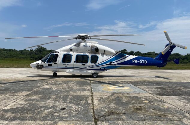 H175 da Omni T&aacute;xi A&eacute;reo recebe autoriza&ccedil;&atilde;o da ANAC para realizar opera&ccedil;&otilde;es aerom&eacute;dicas. Foto: Omni.