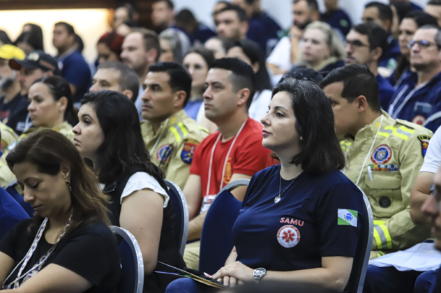 II Jornada Aerom&eacute;dica do SAMU Curitiba, na Unibrasil. Foto: Jos&eacute; Fernando Ogura/SMCS.