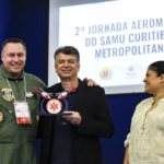 II Jornada Aeromédica do SAMU Curitiba, na Unibrasil. Foto: José Fernando Ogura/SMCS.