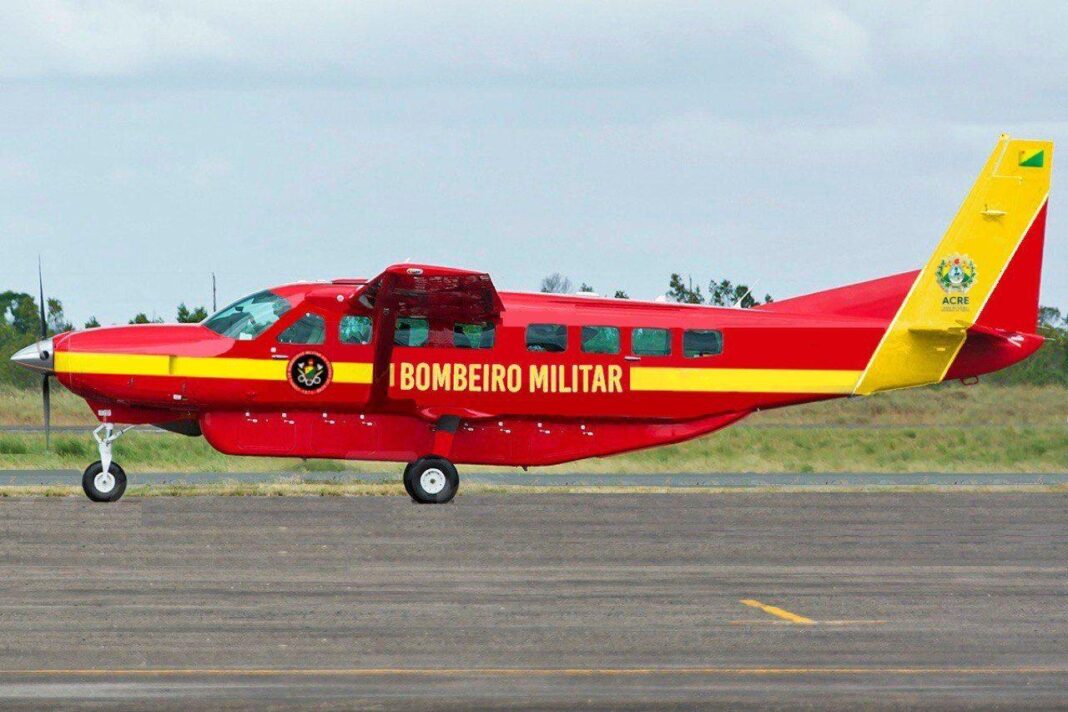 Com a assinatura do termo, a Secretaria da Saúde destinará mais de R$ 5,9 milhões para completar o pagamento do avião Cessna Gran Caravan EX, adquirido em dezembro de 2023.