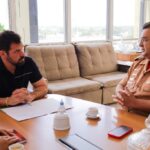 Reunião para assinatura do termo foi realizada na sede da Sesacre. Foto: Izabelle Farias/Sesacre